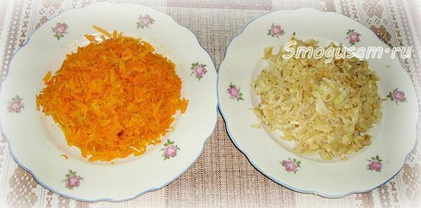 лук и морковь пасерованые