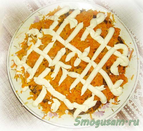 1 слой печенки