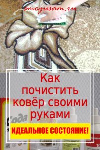 smogusam.ru kak pochistit kover